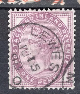 GB QV 1d Lilac With Lewes 1898 Postmark • £1.50