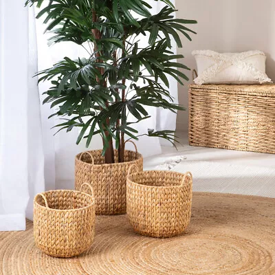 New Habitat Noah Round Basket • $39.95