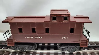 Lionel Lines Maroon No. 6037 O Scale Caboose • $22.98