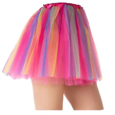 Tutu Du Monde Ladies Neon Adult Tutu Skirt Fancy Dress Hen Dance Party Costume • £4.99