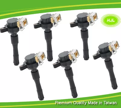 6 PCS Set Ignition Coils For BMW Z3 E36 X5 E53 728i E38 328i E46 12137599219 • $129.98