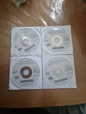 £9.99 • Buy System Recovery For Window7 4 Discs HP 4000 Pro 64-bit Software