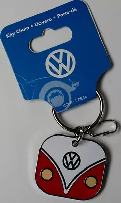 VW Volkswagen TDI Bus Bug Beetle Jetta Keychain Holder Clip Key Ring Tag Chain • $11.43