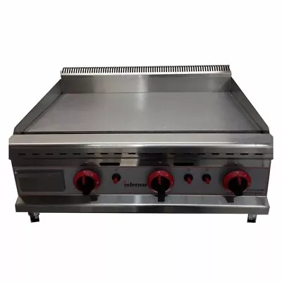 £510 • Buy Commercial Flat Griddle Triple Stainless Hot Plate Infernus IF-75GG
