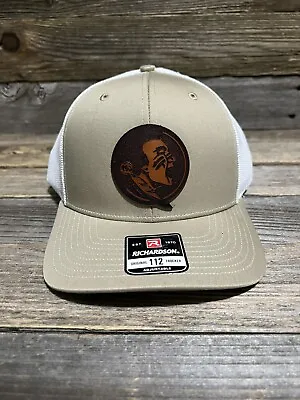 Florida State Seminoles FSU Leather Patch Hat • $30