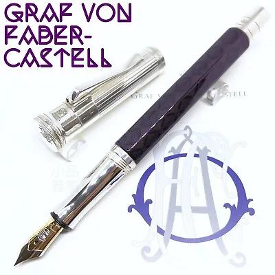 Graf Von Faber Castell Ltd Edition 1898 Ottilie Sterling 18K Fountain Pen • $1599