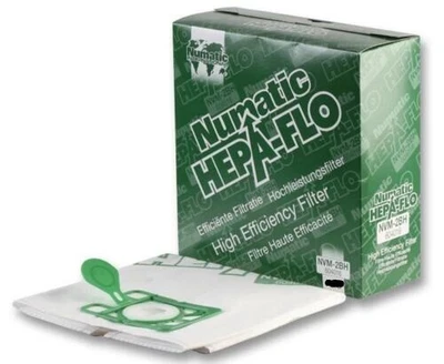 £11.65 • Buy NVM-2BH HEPAFLO NUMATIC BAGS CHARLES GEORGE EDWARD HENRY XL (5 Pack)  NUM604016E