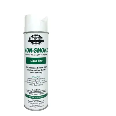 Dakota Non-Smoke Cigarette Smoke Odour Eliminator 12oz Remove Tobacco Smoke • £16.17