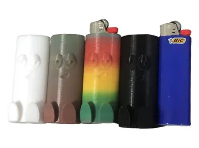 Stoner 3D Printed BIC Lighter Case With Bramd New Lighter • $5