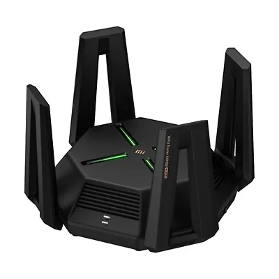 $239.99 • Buy Xiaomi Mi Home AX9000 Gaming Router, Tri-Band Wi-Fi 6 AX9000, 2.5Gbps Ethernet