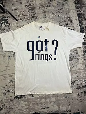 NWT Logo Athletic Dallas Cowboys Got Rings? Champs NFL T-Shirt Men’s 2XL NOS • $45