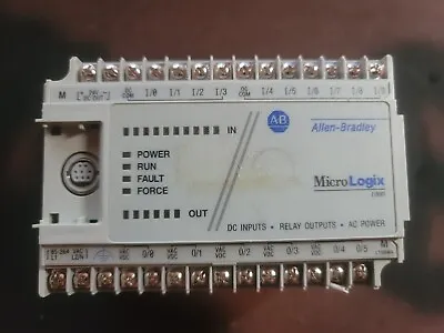 MicroLogix 1000 1761-L16BWA Series E FRN Allen-Bradley 1.0 PLC AB RSLOGIX 500 • $148