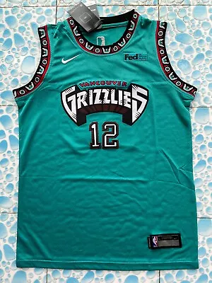 Ship From USA!Memphis 12# Ja Morant Stitched Jersey Green Color Kids Sizes • $32.77