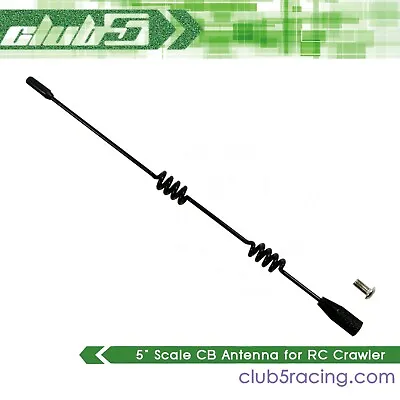 5  Scale CB Antenna For RC Crawler (TRX-4 D110 Axial Cherokee HPI Venture FJ ) • $9.99