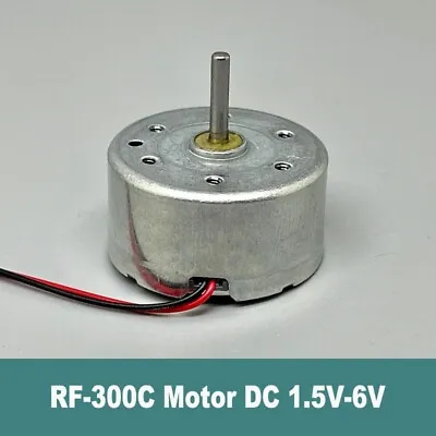 RF-300CA RC-300 DC 3V 5V 6V 10300RPM Mini 24mm Round Electric Motor 2mm Shaft • $1.85