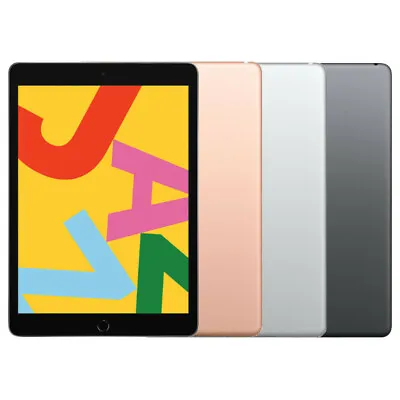 Apple IPad 7th Gen - 32GB/128GB - 10.2in - Wi-Fi Only - All Colours - Excellent • £235.39