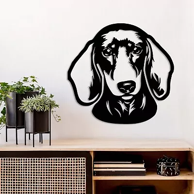 Wall Art Home Decor Metal Acrylic 3D Silhouette Poster USA Dachshund • $87.99