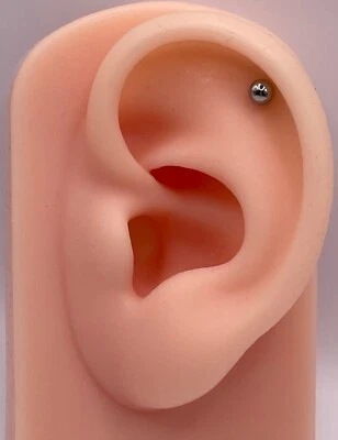 £2.69 • Buy Magnetic Earring Fake Tragus Ear Cartilage Helix Stud Bar Non Pierced Steel Ball