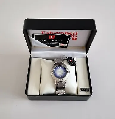 Mens Fahrenheit Swiss Balance Wrist Watch Boxed Gift RRP:£129.99 • £29.99