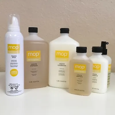 Mop Lemongrass Volume Shampoo OR Conditioner OR Root Spray OR Volume Whip  • $21.99