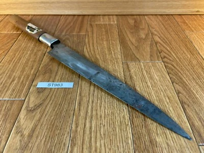 $31.98 • Buy Japanese Chef's Kitchen Knife Yanagiba Vintage Sushi From Japan 222/377mm ST983