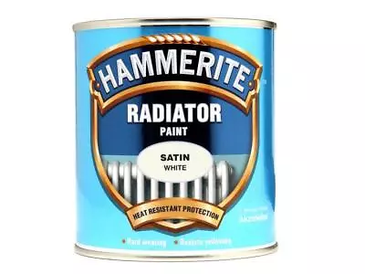  Hammerite Radiator Paint Satin White 500ml HMMRES500 • £22.41