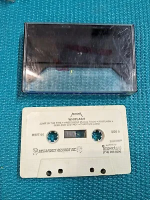 Vintage Metallica Whiplash Cassette Megaforce Records Heavy Metal MRST-04 • $18