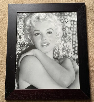 £29.99 • Buy Marilyn Monroe Black & White Picture Print In Frame