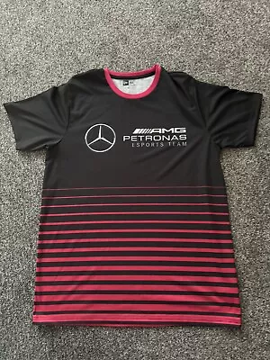 New Era Cap Men's Mercedes-Benz AMG Petronas ESports Team Replica Fade T-Shirt • £22.99