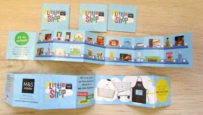 Marks And Spencer Little Shop Mini Collectables Collectors Guide Book X 5 • £2