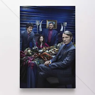 $25.85 • Buy Hannibal Poster Canvas TV Show Print #8350