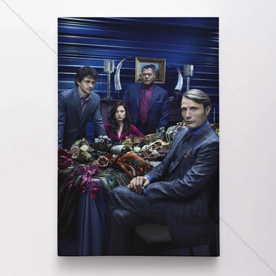 $25.85 • Buy Hannibal Poster Canvas TV Show Print #8350