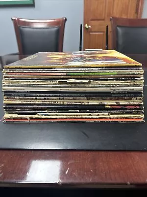 ~* Lot Of 21 Rock&roll Vinyl Albums (sknyrd/acdc/beatles/zeppelin/stones/kiss)~* • $26.02