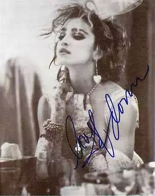 MADONNA Signed 'Like A Virgin' Photograph - Pop Star Singer - Preprint • £3