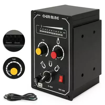 Electro Magnetic Chuck Controller For Milling Grind 110V 5A LED Display Planer • $335.35