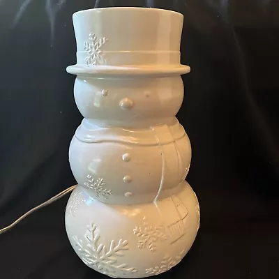 £47.52 • Buy Yankee Candle Large 12  Electric Snowman Wax Melter/ Burner