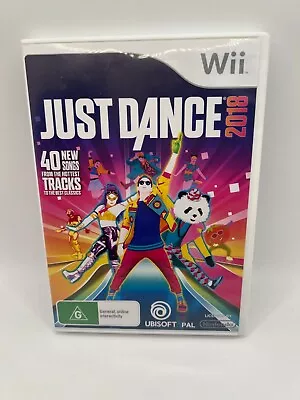 Just Dance 2018 | Nintendo Wii | FREE LOCAL POST G • $29