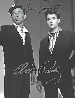 Elvis Presley 8.5x11 Frank Sinatra  Autograph Signed Photo Signature Reprint • $9.95