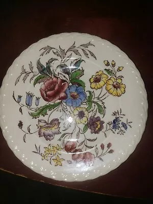 Vernon Kilns MAY FLOWER Hand Painted Dinnerware Collection USA Plate 7.5  • $5.60