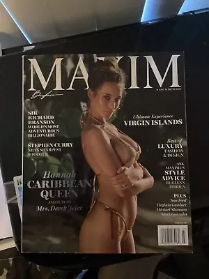 Maxim Hannah Carbibbean Queen Magazine • $5.50