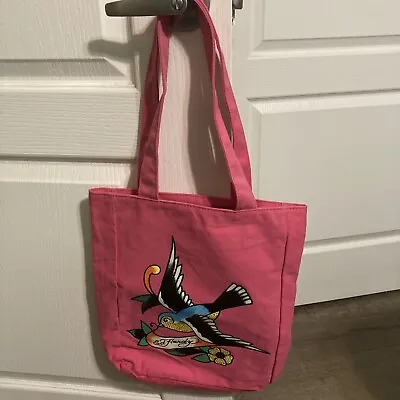 Ed Hardy Backpack Lightweight Bag With Straps Bluebird Art • $22