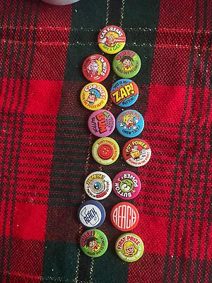 15 VINTAGE CREATIVE HOUSE BUTTON PIN BACK Pinbacks Hard To Find • $29.99