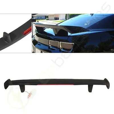 2-Post Style Pedestal Rear Deck Spoiler Wing 50IN & LED 3rd Brake Light • $57.48