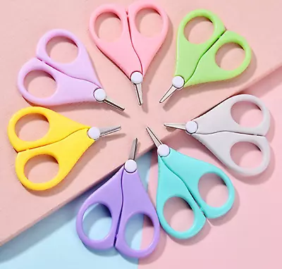 Newborn Infant Scissors Manicure Baby Nail Clippers Safety Cutter Care Toddler • £3.99