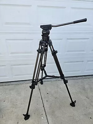 $269.90 • Buy Libec LX7 Fluid Head W/ RT30B Legs H38b Br-2b Mid-Level Spreader For Camcorder