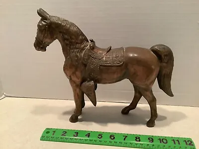 $24.99 • Buy Vintage Carnival Copper Clad Horse Statue, 10  High