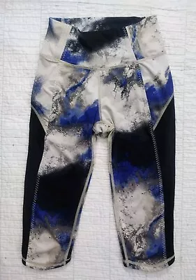 Lululemon 4 Wunder Under Legging Milky Way Athleisure Gym Waist 21-28 X 15 Insm • $15