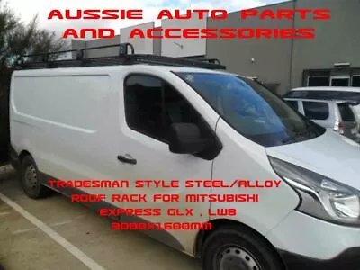 $1891.26 • Buy Tradesman Style  Alloy Roof Rack  3000x1600mm 4 MITSUBISHI EXPRESS GLX ,LWB