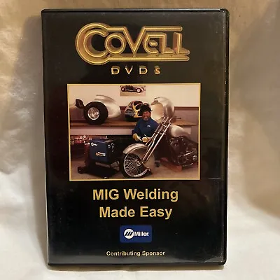 DVD Covell Metalworking 1000-22 MIG Welding Made Easy Instructional Video Rare • $30