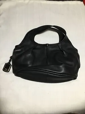 RARE UGG Australia Large All Black Leather  CLASSIC HOBO Shoulder Handbag. • $289
